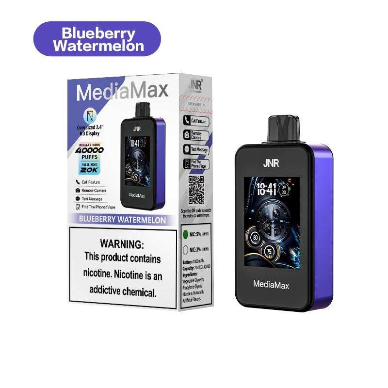 Blueberry Watermelon JNR MediaMax 40000 - Black Coral